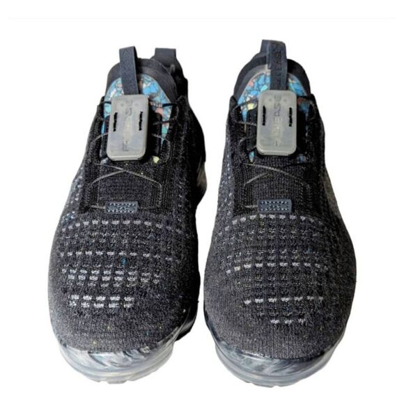 NIKE Air VaporMax 2020 Flyknit "Blk Dark Grey' Running Shoes Size 5Y/W6.5 - Picture 4 of 14